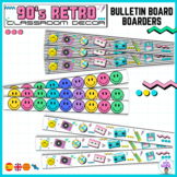 Bulletin board borders- 90s Retro Classroom Decor. Bilingual