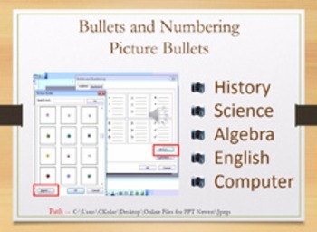 Preview of How-to Video -- Bullets and Symbols using MS Word