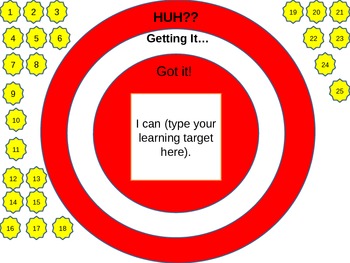 Preview of Bulls-eye Formative Assessment