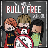 Bully Prevention - PowerPoint, Posters and Pledge Certificate