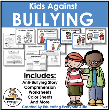 Bully Prevention by Educating Everyone 4 Life | TPT