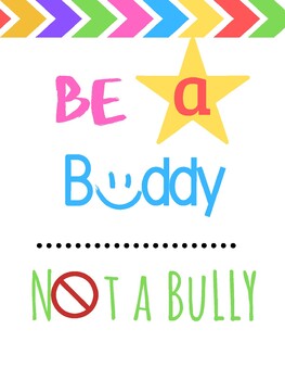 anti bullying posters for kids