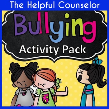 Preview of Bullying Activity Pack