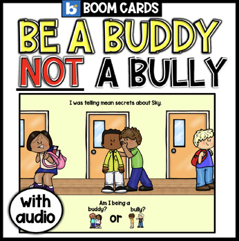 Bullying | Boom Cards | Bullying Prevention | Anti - Bullying | Social ...