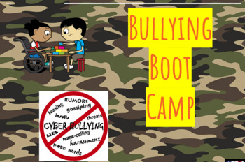 Preview of Bullying Boot Camp- NO PREP Upper Elementary Middle School Lesson