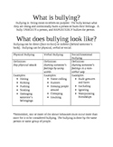 Bullying Facts Sheet