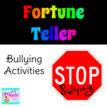 Preview of Bullying Fortune Teller and Activities