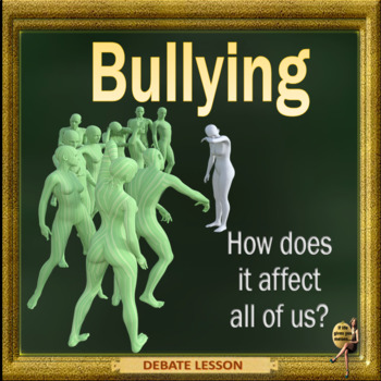 Preview of Bullying -How does it affect all of us?  – ESL adult conversation and debate