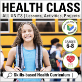 Middle School Health Curriculum: Full-Year, Health Educati