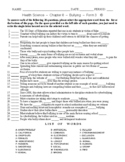 Bullying - Matching Worksheet - Form 3
