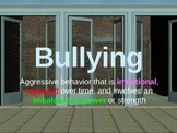 Bullying PowerPoint