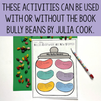 bullying prevention activities bully beans book