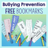 Bullying Prevention Bookmarks - Free!