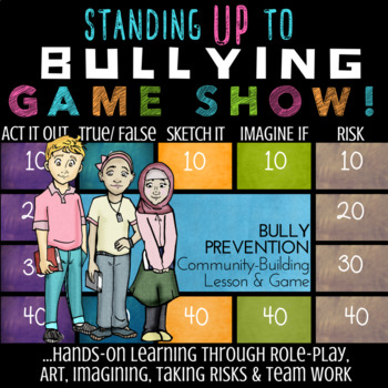 Preview of Bullying: School Counseling Lesson about Bully-Proofing w/ Empathy & Self-Esteem