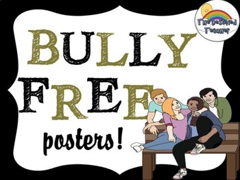 Preview of Bullying Prevention Poster FREEBIE