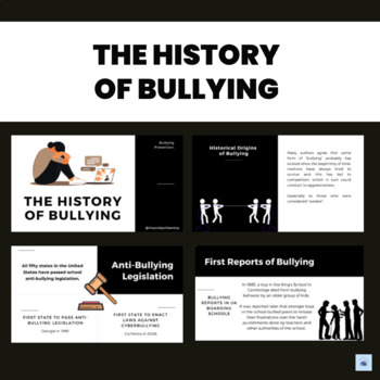 Preview of Bullying Prevention: The History of Bullying (Presentation)