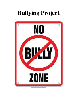 Preview of Bullying Project
