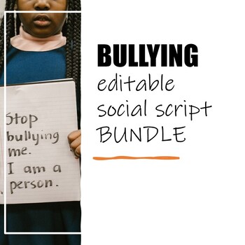 Preview of Bullying- Social Script Bundle