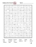 Bullying Word Search!