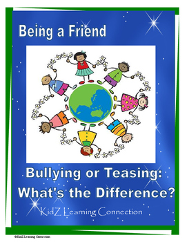Preview of Bullying or Teasing  Venn - Math and Literacy