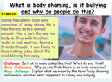Bullying - Body Shaming lesson