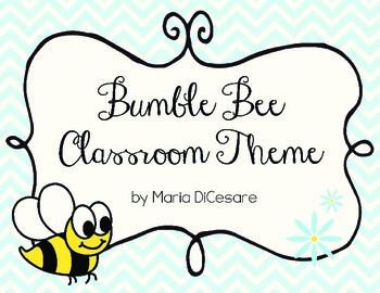 Bumble Bee Classroom Rules - Bee Classroom Decor Theme