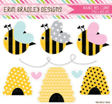 Bumble Bee Clipart Graphics