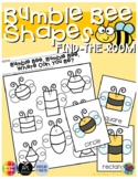 Bumble Bee Shapes - Find the Room