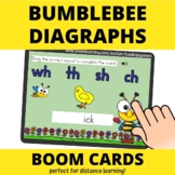 Bumblebee Digraphs BOOM Cards (distance learning)