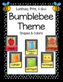 Bumblebee Theme Colors & Shapes Posters