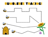 Bumblebee Tracing Activity for Early Writing and Fine Moto
