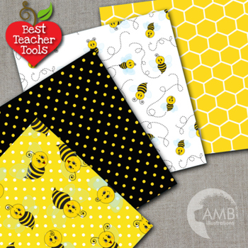 Download Digital Papers - Bumblebee and Honeycomb digital paper ...