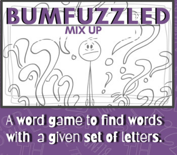 Preview of Bumfuzzled Mix Up - Short Vowel Words