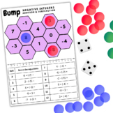 Bump Game - Negative Integers (Addition and Subtraction)