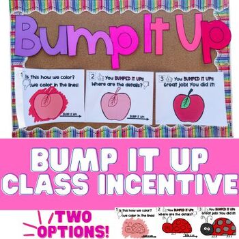 Preview of Bump It Up! Coloring Expectation Display