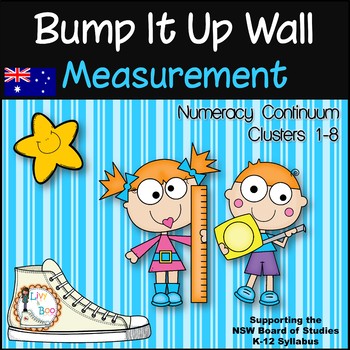 Preview of Bump It Up Wall - Australian Numeracy Continuum - MEASUREMENT