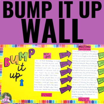 Bump it up Wall Space Grade 2 EDITABLE - Top Teacher