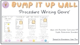 Bump It Up Wall 'Procedure Writing' - Australian Curriculu