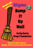 Bump It Up Wall Template .. Create and Recite a Rhyme