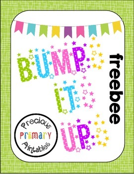 Preview of Bump it UP: Super September Bulletin Board Decorations FREEBEE