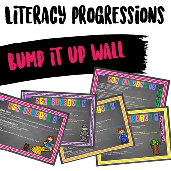 Preview of Bump it Up Wall - Australian Writing Progressions