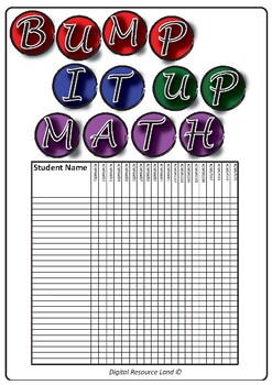 Preview of Bump it up Wall - Numeracy Year 3 ACARA