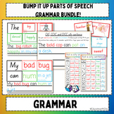 Bump it up grammar parts of speech BUNDLE