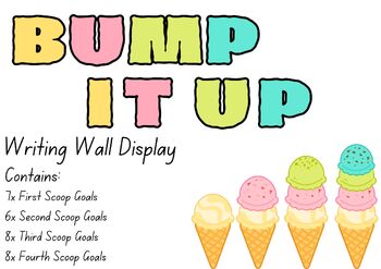 Preview of Bump up your writing Display