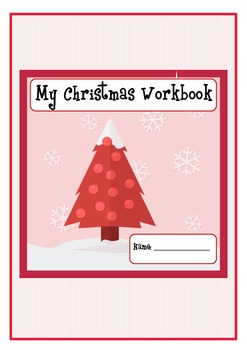 Preview of Bumper Christmas activity and worksheet booklet including math and english!