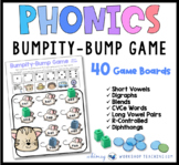 Bumpity-Bump Phonics Center - 40 Game Boards (from Phonics