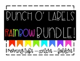 Bunch O' Labels - Rainbow Bundle