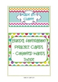 Bundel pack formation cards - colored hands theme