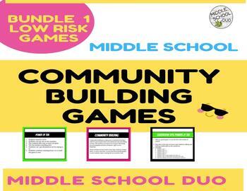 Preview of Bundle 1: Community Building Games and Activities for Middle School