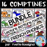 Comptines et activités pour les sons français | French phonics activities BUNDLE
